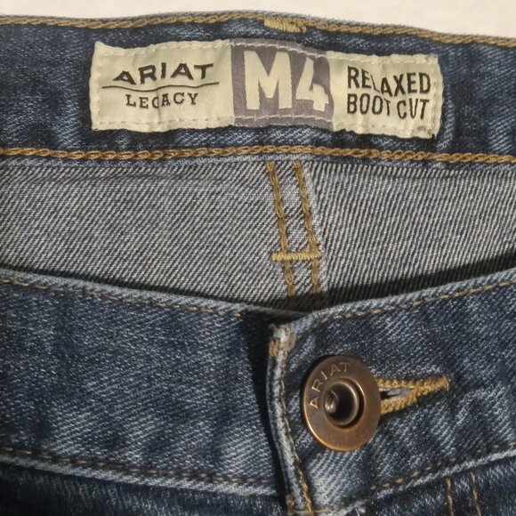 Ariat Men's Bootcut Jeans - Dark Blue - NWOT - Picture 6 of 9